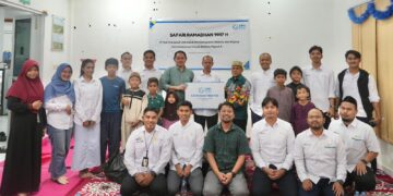 Hangatnya Kebersamaan, PLN UIP MPA Berbagi dengan Anak Yatim di Safari Ramadhan Sorong