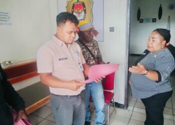 Forum Pemuda dan Masyarakat Asli Papua Peduli Transparansi Seleksi PAW KPU Provinsi Papua Pegunungan Sampaikan 6 Tuntutan