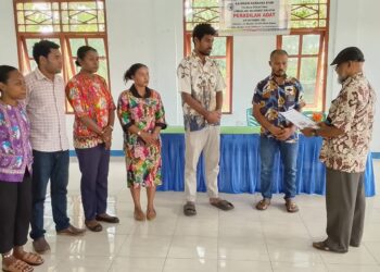 Panitia Kongres Pemuda Adat Suku Byak Dikukuhkan