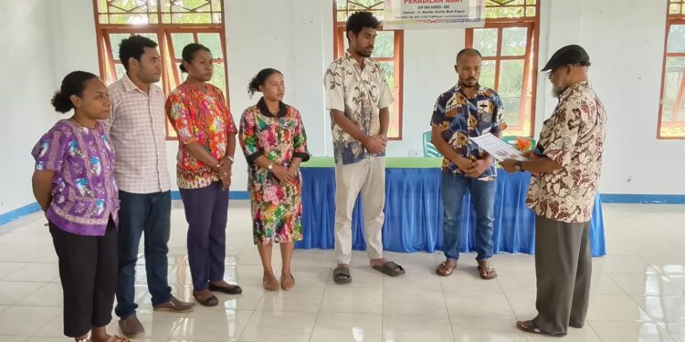 Panitia Kongres Pemuda Adat Suku Byak Dikukuhkan