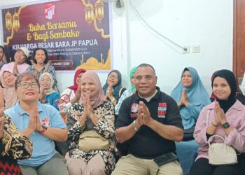 Bara JP Provinsi Papua Gelar Buka Puasa Bersama Sekaligus Memberi Bantuan Sembako