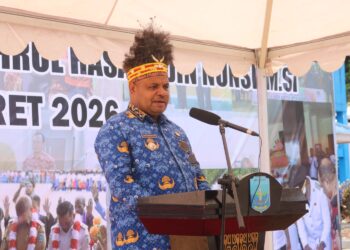 Syukuran 1 𝐓ahun Kepemimpinan Bupati Supiori 𝐇eronimus Mansoben  dan Wakil Bupati Sahrul Hasannudin Nunsi