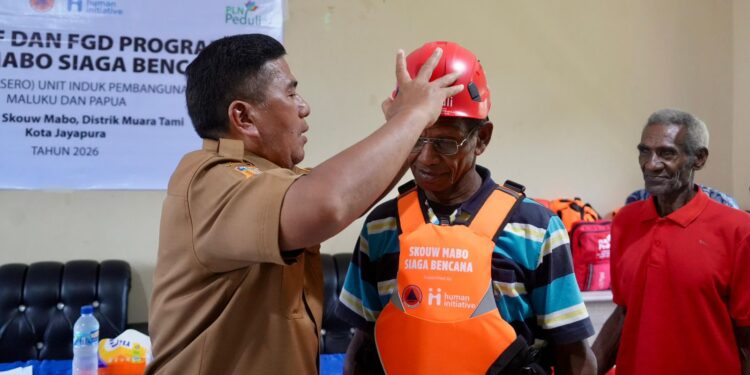 Dorong Ketangguhan Masyarakat, PLN UIP MPA Luncurkan Program Skouw Mabo Siaga Bencana
