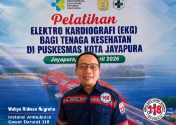 Pelatihan EKG oleh Ambulance Gawat Darurat 118 Tingkatkan Kapasitas Tenaga Medis di 14 Puskesmas Jayapura