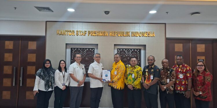 Audiens ke KSP, Supiori Masuk Radar Prioritas Nasional Peningkatan Konektivitas Antarwilayah