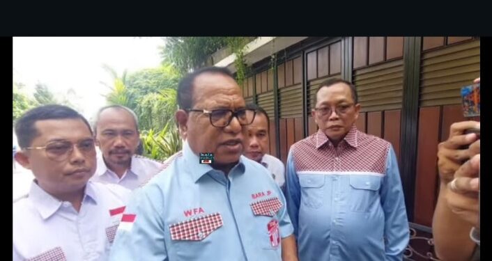 Relawan Bara JP Temui Jokowi, Tegaskan Komitmen Jaga Stabilitas Nasional