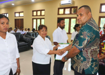 Bupati Supiori Lantik Tenaga Non-ASN : Akselerasi SDM Unggul Berbasis Integritas