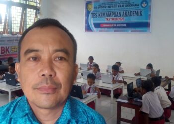 Sekolah Dasar Inpres Bhayangkara mengikuti Tes Kompetensi Akademik (TKA) Kolaborasi Guru dan Orang Tua Jadi Kunci.