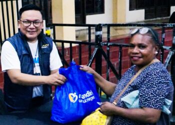 Semangat Hari Kebangkitan Nasional, Bank Mandiri Salurkan 2.800 Paket Sembako di Jayapura Papua