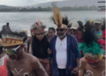 Masyarakat Suku Biak Kabupaten Mamberamo Raya Menyambut Kepala Suku Besar Byak Apolos Sroyer