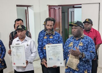 Breaking News : Bupati Spey Resmikan Ruang Radiologi dan Gedung Rawat Inap RSUD Oksibil