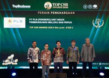 Dorong Ketahanan Pangan Papua, PLN UIP MPA Raih Penghargaan Top CSR Awards 2026