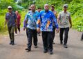 Kunker Gubernur Fakhiri di Supiori : Ambil Langkah Cepat Tangani Longsor dan Abrasi di Supiori