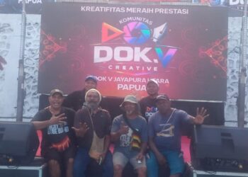 DOK V Creative Diluncurkan, Wadah Pengembangan Talenta Pemuda Jayapura Utara