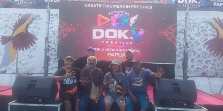 DOK V Creative Diluncurkan, Wadah Pengembangan Talenta Pemuda Jayapura Utara
