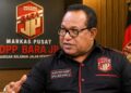 HUT ke-13 Bara JP, Willem Frans Ansanay Ajak Relawan Tetap Solid dan Konsisten Mengawal Pembangunan Bangsa