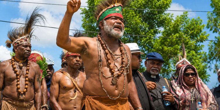 Manfun Kawasa Byak Ingatkan Bupati Biak Numfor Soal Adat dan Penolakan Bandar Antariksa