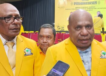 Matius Fakhiri Lantik Pengurus Golkar Kabupaten Jayapura Periode 2026-2030, Targetkan Menang Pemilu 2029