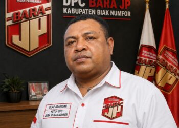 Laksanakan Arahan Ketua Umum DPP Bara JP-WFA,  DPC Bara JP Biak Numfor Siap Kawal Program PSN Pusat di Biak