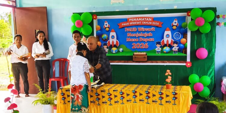 PAUD Wirewit  Biak, Tamatkan Delapan Peserta Didik, Siap Menjelajah Masa Depan dengan Percaya Diri