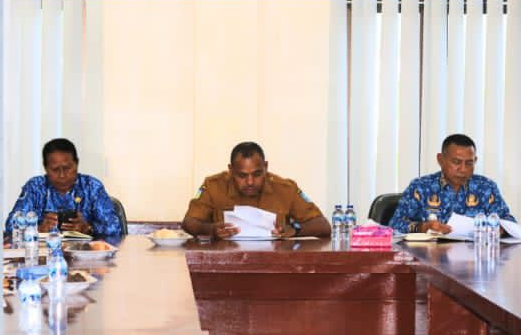 Pemkab Supiori dan Biak Gelar Pertemuan Strategis Bahas Kesepakatan Tapal Batas Wilayah