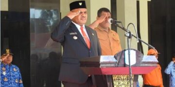 Bupati Supiori Pimpin Upacara Hari Lahir Pancasila 2026