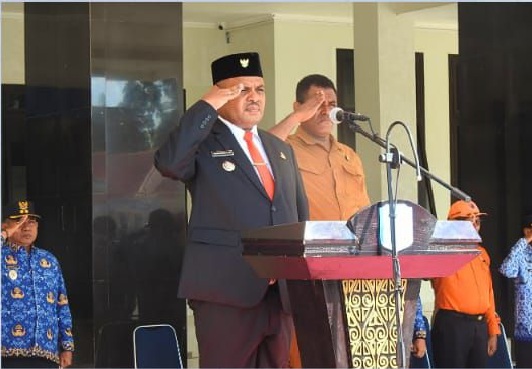Bupati Supiori Pimpin Upacara Hari Lahir Pancasila 2026