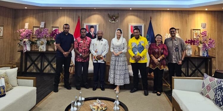 Bupati Jayapura Jemput Dukungan Kemendag, Dorong Revitalisasi Pasar dan Penguatan Ekonomi Rakyat