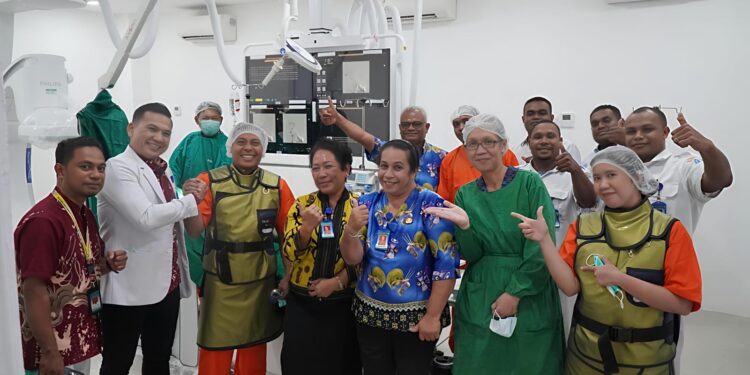 RSUD Biak Resmi Operasikan Cath Lab, Jadi Rumah Sakit Pemerintah Pertama di Papua Layani Tindakan DSA