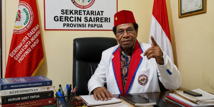 Ketua Gercin Saireri, Elly Mandibondibo Ajak Hormati Hasil Mubes Kainkain Karkara Byak 2019 dan Dukung Manfun Apolos Sroyer Perkuat Persatuan Masyarakat Biak