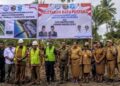 Bupati Supiori Letakkan Batu Pertama Kampung Nelayan Merah Putih, Perkuat Ekonomi Pesisir