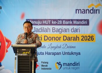 Bank Mandiri Region XII Gelar Donor Darah, Libatkan 280 Pendonor di Jayapura