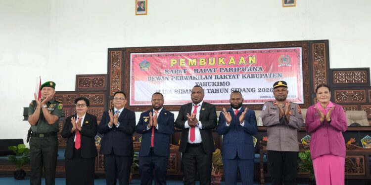 DPRK Yahukimo Buka Masa Sidang II, Bahas Perubahan APBD 2026