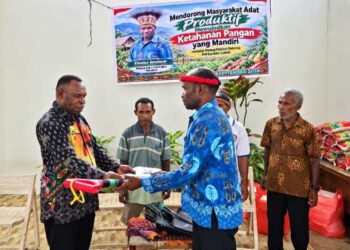 Suku Yali-Hubla Yahukimo Dorong Warga Perkuat Kemandirian Pangan