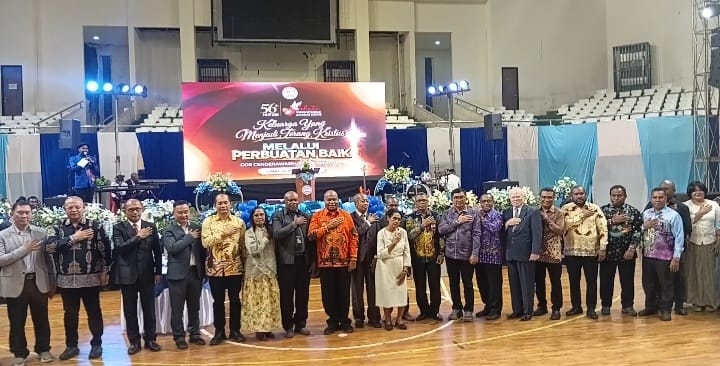 Bukan Sekadar Perayaan, Gubernur Papua Minta GBI Perkuat Kemitraan dengan Pemerintah